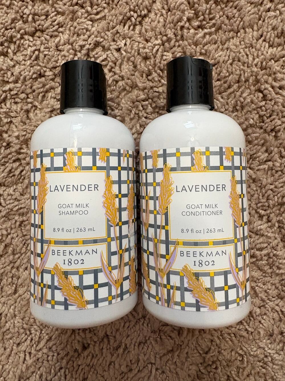 BEEKMAN 1802 Lavender Goat Milk Shampoo & Conditioner